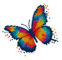 Pili Pala Crafts butterfly logo